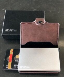 ארנק  מאובטח NFC+ RFID שולף כרטיסים